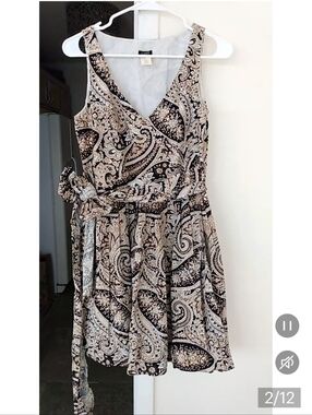 🌻 J Crew paisley Cecelia dress size 2 EUC